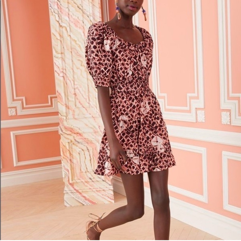 Ulla Johnson Colette Dress In Henna Women’s 0 Euc